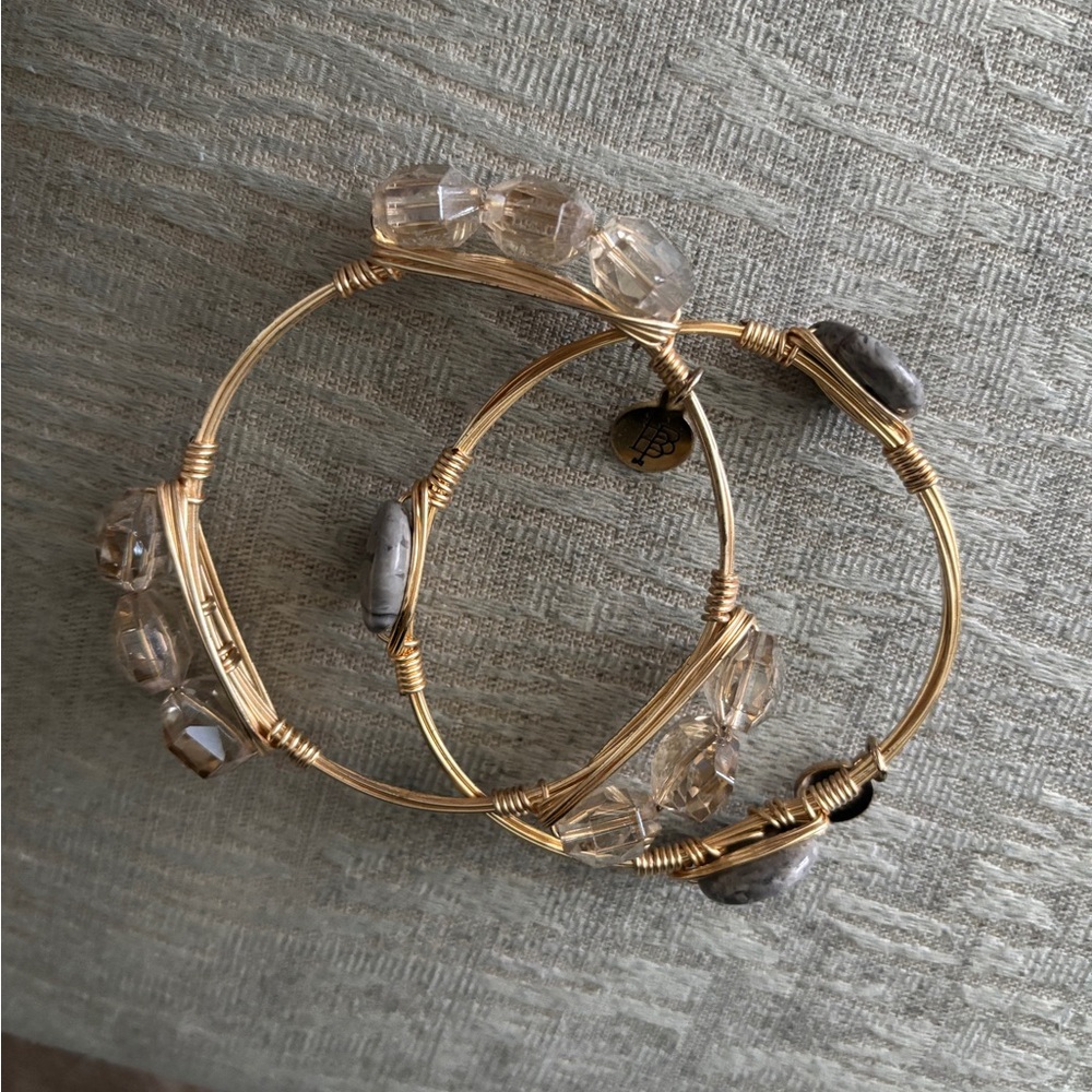 Bourbon and Bowties bangle bracelets